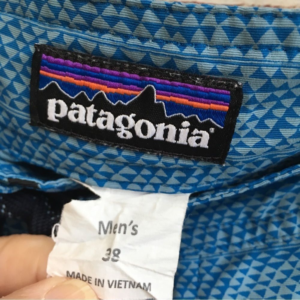 PATAGONIA BOARD SHORTS IN BLUE - Picture 3 of 4